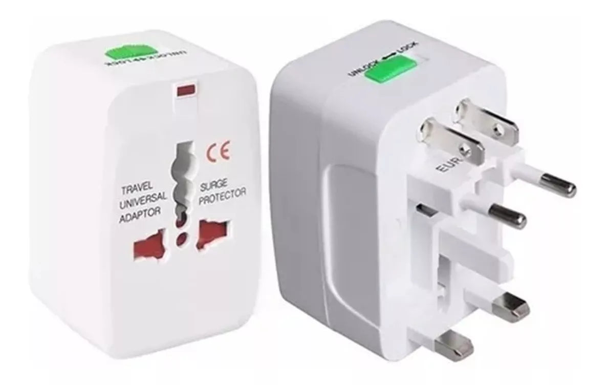 Adaptador Viajero para Todo Tipo de Enchufes